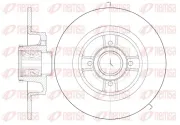 Bremsscheibe Hinterachse REMSA 6698.20
