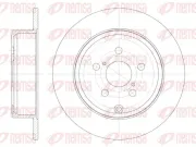 Bremsscheibe Hinterachse REMSA 6700.00