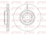 Bremsscheibe Vorderachse REMSA 6701.10