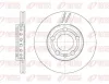 Bremsscheibe Vorderachse REMSA 6709.10