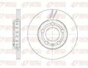 Bremsscheibe REMSA 6709.10