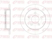 Bremsscheibe Hinterachse REMSA 6719.00