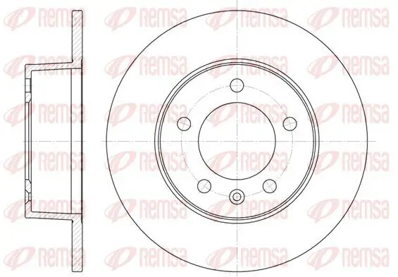 Bremsscheibe REMSA 6735.00