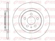 Bremsscheibe Hinterachse REMSA 6736.00