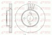 Bremsscheibe Vorderachse REMSA 6742.10