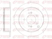 Bremsscheibe Hinterachse REMSA 6756.00