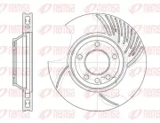 Bremsscheibe Vorderachse links REMSA 6769.10