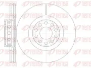Bremsscheibe Vorderachse REMSA 6781.10
