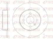 Bremsscheibe Hinterachse REMSA 6789.00
