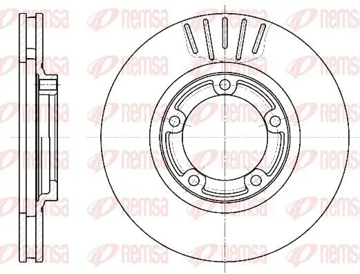 Bremsscheibe REMSA 6794.10