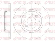 Bremsscheibe Vorderachse REMSA 6809.00