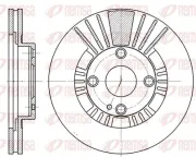 Bremsscheibe Vorderachse REMSA 6812.10