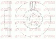 Bremsscheibe Vorderachse REMSA 6819.10