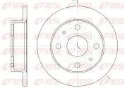 Bremsscheibe Vorderachse REMSA 6830.00