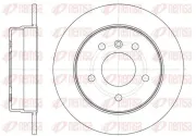 Bremsscheibe Hinterachse REMSA 6831.00