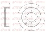 Bremsscheibe Hinterachse REMSA 6838.00