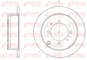 Bremsscheibe Hinterachse REMSA 6838.00