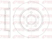Bremsscheibe Hinterachse REMSA 6846.00