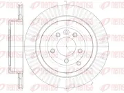 Bremsscheibe Hinterachse REMSA 6849.10