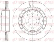 Bremsscheibe Hinterachse REMSA 6861.10