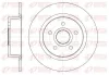 Bremsscheibe Hinterachse REMSA 6863.00