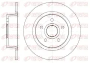 Bremsscheibe Hinterachse REMSA 6863.00