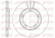 Bremsscheibe Vorderachse REMSA 6870.10