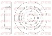 Bremsscheibe REMSA 6876.00