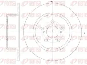 Bremsscheibe Hinterachse REMSA 6878.00