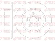 Bremsscheibe Hinterachse REMSA 6878.00