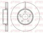 Bremsscheibe Vorderachse REMSA 6887.10