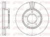 Bremsscheibe Vorderachse REMSA 6892.10