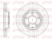 Bremsscheibe Vorderachse REMSA 6898.10