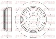 Bremsscheibe Hinterachse REMSA 6924.00