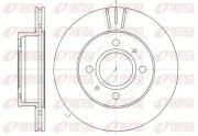 Bremsscheibe REMSA 6927.10