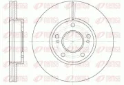 Bremsscheibe Vorderachse REMSA 6937.10