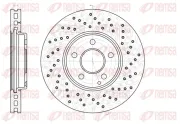 Bremsscheibe Vorderachse REMSA 6943.10