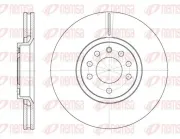 Bremsscheibe Vorderachse REMSA 6944.10