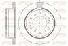 Bremsscheibe Hinterachse REMSA 6956.10