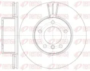 Bremsscheibe Vorderachse REMSA 6974.10