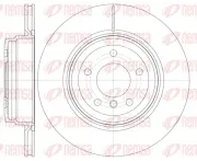 Bremsscheibe Hinterachse REMSA 6976.10