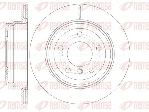 Bremsscheibe REMSA 6977.10