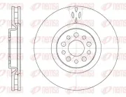 Bremsscheibe Vorderachse REMSA 6980.10