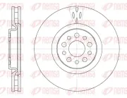 Bremsscheibe Vorderachse REMSA 6980.10