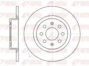 Bremsscheibe Hinterachse REMSA 6983.00