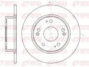 Bremsscheibe Hinterachse REMSA 6984.00