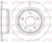 Bremsscheibe Hinterachse REMSA 6998.10
