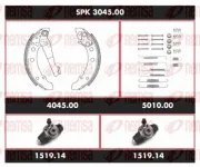 Bremsensatz, Trommelbremse REMSA SPK 3045.00