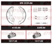 Bremsensatz, Trommelbremse REMSA SPK 3152.00