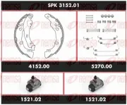 Bremsensatz, Trommelbremse REMSA SPK 3152.01